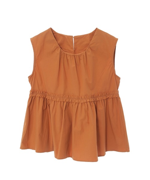 fifth（フィフス）の「フリル切り替えペプラムブラウス（シャツ/ブラウス・レディース・ホワイト/オレンジ・M）」の19枚目の写真