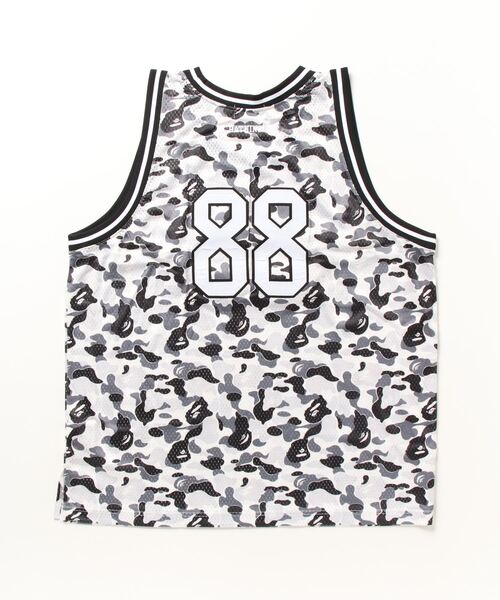 ア　ベイシング　エイプ　　レア　　　　タンクトップ　バスケットボール A BATHING APE - 《超希少》A BATHING APE アベイジングエイプ