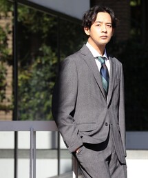 B:MING by BEAMS / NOMAD BIZ TRABEST(R) グレンチェック 2ボタン ジャケット 23AW（セットアップ対応）