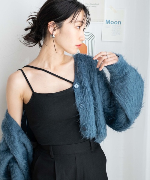 セール】WEGO/アシンメトリーカップインキャミソール
