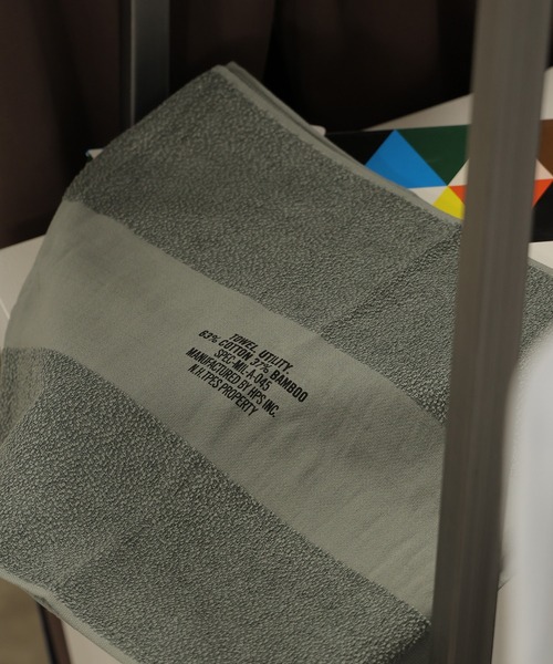 Hippopotamus/ヒポポタマス×N.HOOLYWOOD/エヌハリウッド コットン＆バンブー フェイスタオル（タオル）｜Hippopotamus（ヒポポタマス）