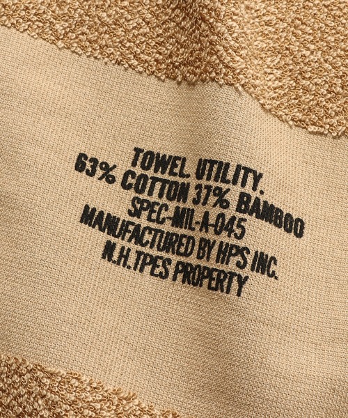 Hippopotamus/ヒポポタマス×N.HOOLYWOOD/エヌハリウッド コットン＆バンブー フェイスタオル（タオル）｜Hippopotamus（ヒポポタマス）