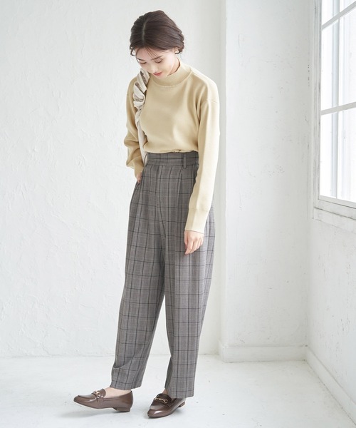 ROPE' PICNIC(ロペピクニック)の「マシュマロニットモックネックプルオーバー(ニット/セーター・レディース・クリーム/ブラック/ブルー系その他5/ブルー系その他6/ピンク・38)」の16枚目の写真