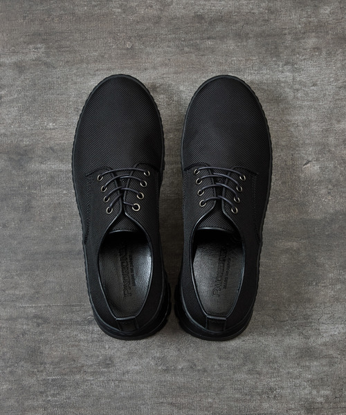 PADRONE プレーントゥ Vibramソール ブラックレザー 41 日本製