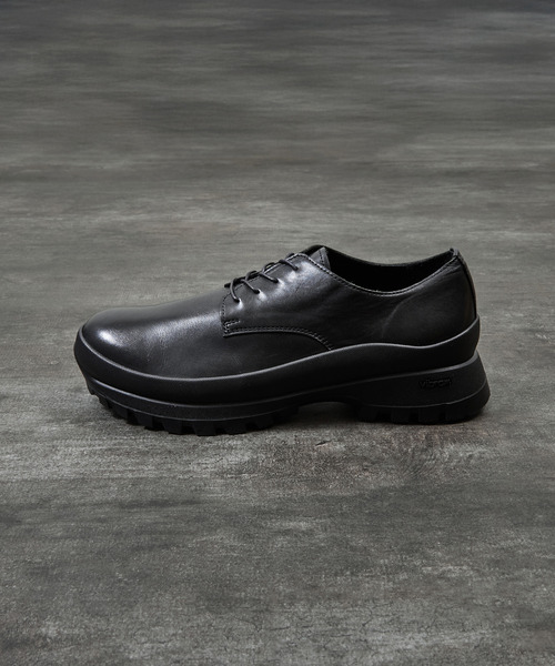 PADRONE パドローネ / DERBY PLAIN TOE SHOES VIBRAM ビブラムソール