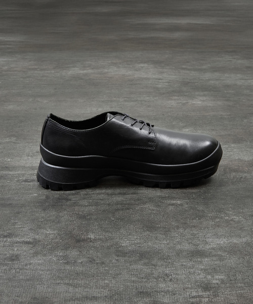 PADRONE パドローネ / DERBY PLAIN TOE SHOES VIBRAM ビブラムソール