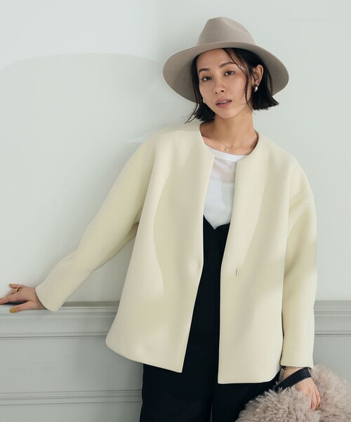 NOLLEY'S（ノーリーズ）の「ウォッシャブルダンボールブルゾン