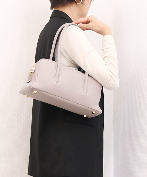 kakatoo（カカトゥ）の「カカトゥ kakatoo / 横長ボストンバッグ（トートバッグ・レディース・グレー/ブラック/イエロー・FREE）」の5枚目の写真