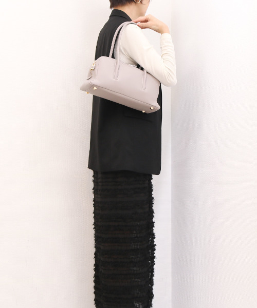 kakatoo（カカトゥ）の「カカトゥ kakatoo / 横長ボストンバッグ（トートバッグ・レディース・グレー/ブラック/イエロー・FREE）」の7枚目の写真