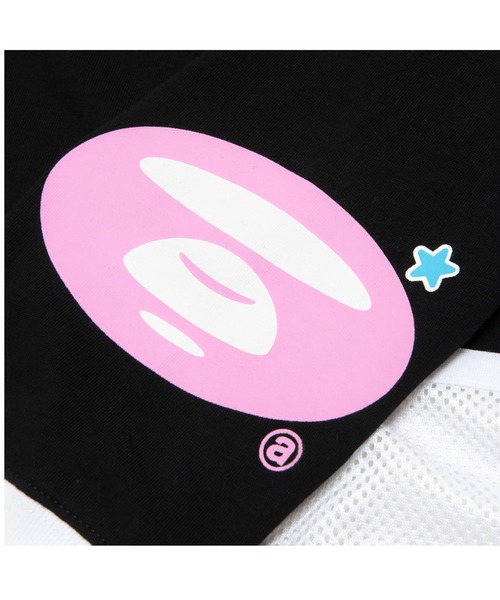 AAPE BY A BATHING APE（エーエイプバイアベイシングエイプ）の「AAPE LONG SLEEVE TEE（Tシャツ/カットソー・レディース・ホワイト/ブラック・XX-SMALL/X-SMALL）」の10枚目の写真
