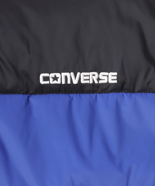CONVERSE(コンバース)の「CONVERSE/コンバース ナイロン 撥水 ファイバーダウン 中綿ベスト レディース メンズ(ダウンベスト・メンズ・ベージュ/ブラック/ライトグレー/ブルー/カーキ/ブラウン・L/LL/M)」の10枚目の写真