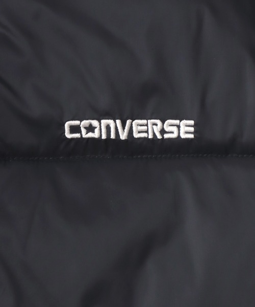 CONVERSE(コンバース)の「CONVERSE/コンバース ナイロン 撥水 ファイバーダウン 中綿ベスト レディース メンズ(ダウンベスト・メンズ・ベージュ/ブラック/ライトグレー/ブルー/カーキ/ブラウン・L/LL/M)」の9枚目の写真