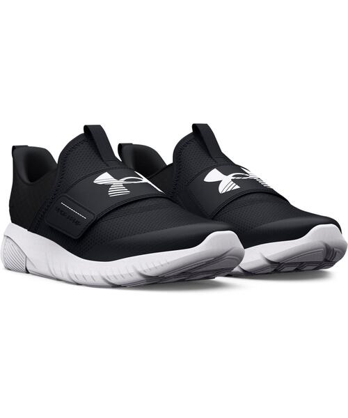 UNDER ARMOUR(アンダーアーマー)の「UAフラッシュ(ランニング/KIDS)(スニーカー・キッズ・ブラック・21.5cm/21.0cm/22.0cm/20.5cm/20.0cm/16.5cm/19.0cm)」の4枚目の写真