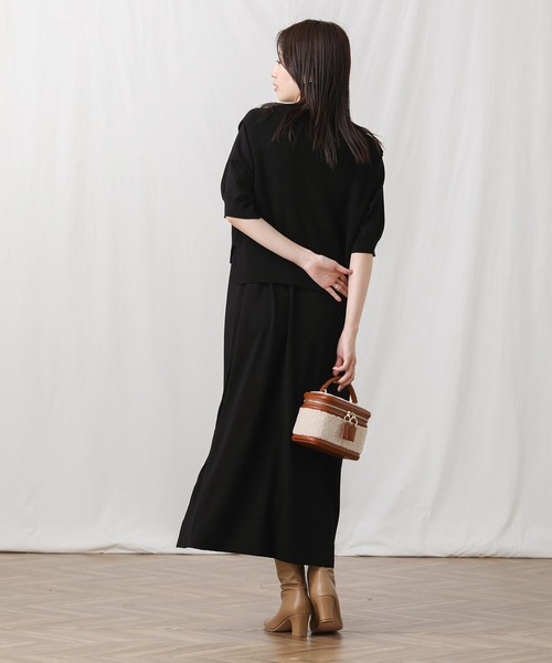 新作 新品 シャギー ベスト ロングワンピ クロシェ CLOCHE ニットワンピ 楽天市場】CLOCHE（クロッシェ）ベストとワンピースセット