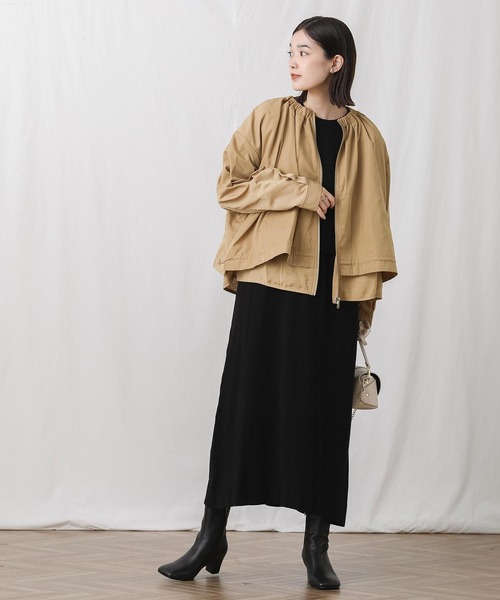 さなままです♪クロシェ　CLOCHE  コート 再販✨【CLOCHE】ロングトレンチコート | selectshop kusukusu