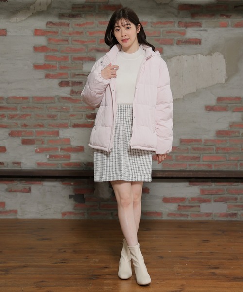 Honeys（ハニーズ）の「ファイバーダウンブルゾン（ダウンジャケット