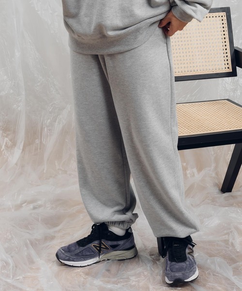 MUHET(ミュエータ)の「【SET UP可能】スウェットパンツ(スウェットパンツ・レディース・ブラック/ネイビー/杢グレー・SMALL/MEDIUM/X-LARGE)」の3枚目の写真
