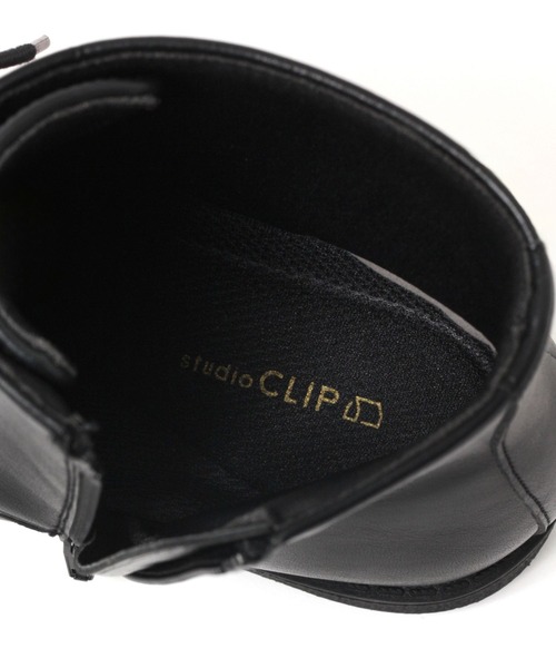 studio CLIP（スタディオクリップ）の「【消臭・抗菌防臭/クッションインソール】レースアップブーツ[M～LLサイズ展開]（ブーツ・レディース・ブラウン/ブラック・LARGE/X-LARGE/MEDIUM）」の16枚目の写真