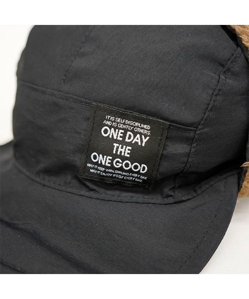 DEVICE（デバイス）の「ODOG フライト CAP（キャップ・レディース・オリーブ/ブラック×ブラック/キャメル・FREE）」の5枚目の写真