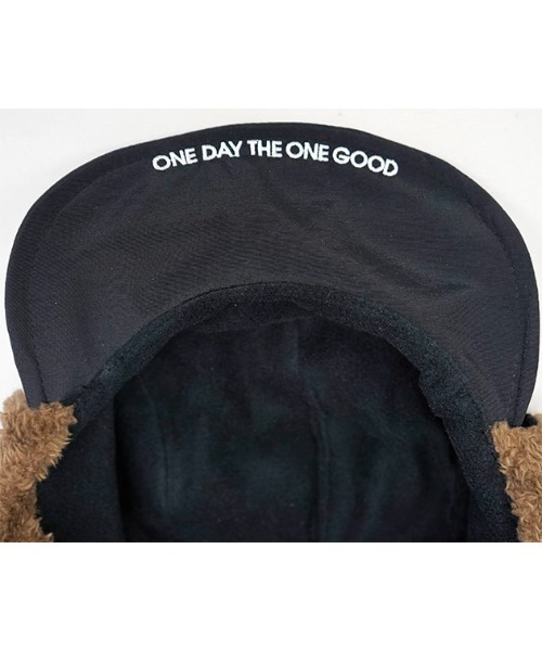 DEVICE（デバイス）の「ODOG フライト CAP（キャップ・レディース・オリーブ/ブラック×ブラック/キャメル・FREE）」の4枚目の写真