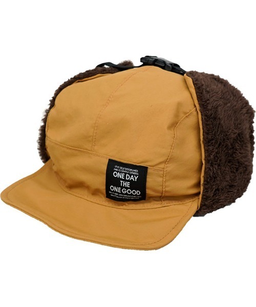 DEVICE（デバイス）の「ODOG フライト CAP（キャップ・レディース・オリーブ/ブラック×ブラック/キャメル・FREE）」の8枚目の写真