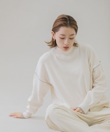 URBAN RESEARCH Sonny Label | 配色カラーシームニットプルオーバー(ニット/セーター)
