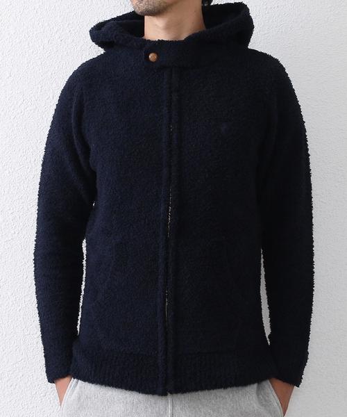 coen(コーエン)の「モールニットジップアップパーカー(パーカー・メンズ・ネイビー/レッド・X-LARGE/LARGE/SMALL/MEDIUM)」の9枚目の写真