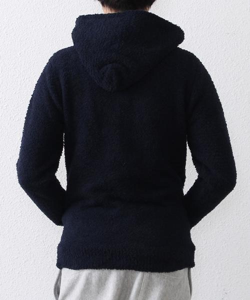 coen(コーエン)の「モールニットジップアップパーカー(パーカー・メンズ・ネイビー/レッド・X-LARGE/LARGE/SMALL/MEDIUM)」の11枚目の写真