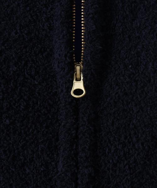 coen(コーエン)の「モールニットジップアップパーカー(パーカー・メンズ・ネイビー/レッド・X-LARGE/LARGE/SMALL/MEDIUM)」の3枚目の写真
