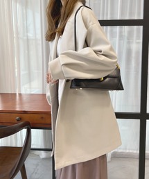 Futier land | バックウエストタックミドルコート(その他アウター)