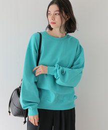 Simplicite | オーバーサイズ微起毛裏毛プルオーバー(スウェット)