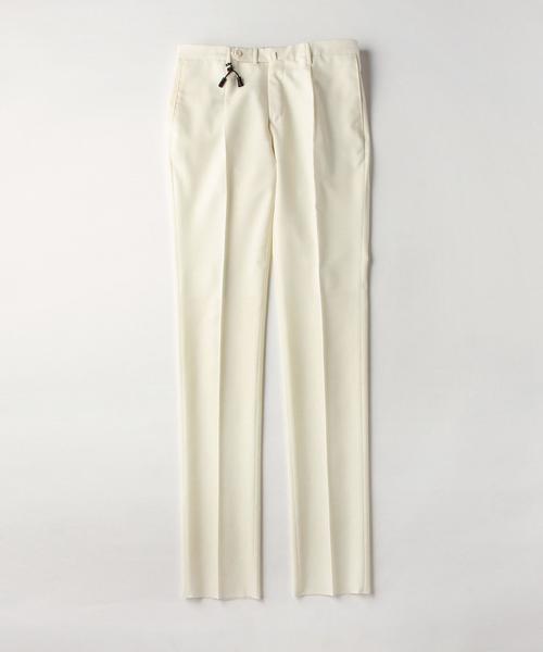 UNITED ARROWS(ユナイテッドアローズ)の「<INCOTEX(インコテックス)> COL WOOL 1P◆(スラックス・メンズ・ネイビー/オフホワイト/レッド・54/50/48/46/52/44/42)」の2枚目の写真