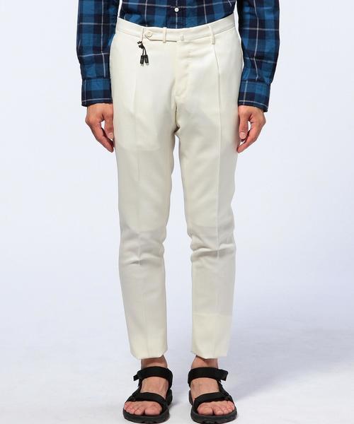 UNITED ARROWS(ユナイテッドアローズ)の「<INCOTEX(インコテックス)> COL WOOL 1P◆(スラックス・メンズ・ネイビー/オフホワイト/レッド・54/50/48/46/52/44/42)」の5枚目の写真