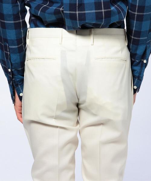 UNITED ARROWS(ユナイテッドアローズ)の「<INCOTEX(インコテックス)> COL WOOL 1P◆(スラックス・メンズ・ネイビー/オフホワイト/レッド・54/50/48/46/52/44/42)」の10枚目の写真