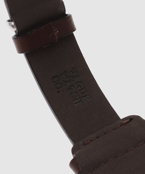 TAKAHIROMIYASHITATheSoloIst.(タカヒロミヤシタザソロイスト)の「coussin type (mens) leather belt(アナログ腕時計・メンズ・ブラック/ベージュ・ONE SIZE)」の8枚目の写真