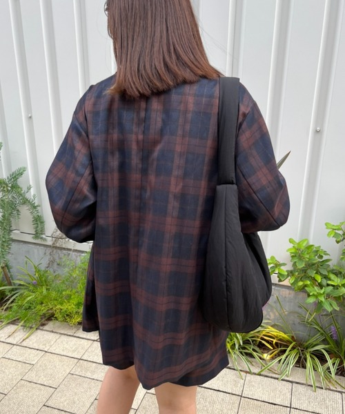 nemne store（ネンネストア）の「【低身長サイズあり/set up可能】ショートパンツ（その他パンツ・レディース・ネイビー/ブラウン・SMALL/MEDIUM）」の4枚目の写真