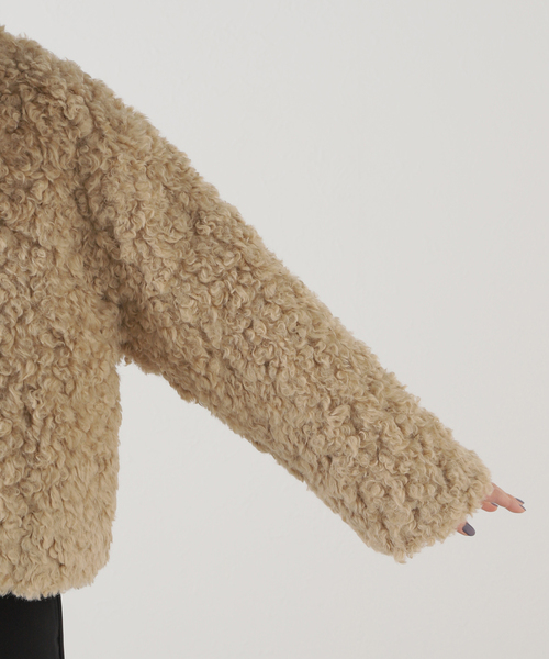 ダッフルコート SLOBE citron. Poodle Duffle