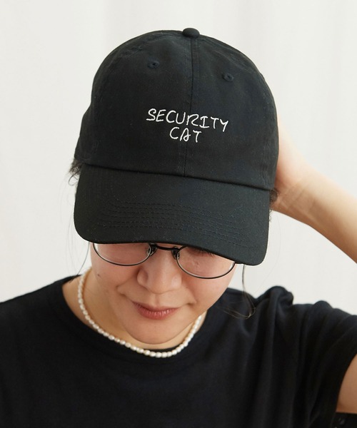fig London(フィグロンドン)の「SECURITY CAT cap(キャップ・レディース・イエロー/ブラック・FREE)」の2枚目の写真