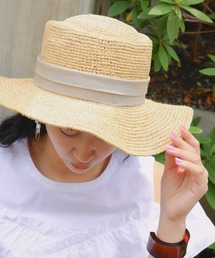 Ray BEAMS（レイビームス）の「CONTROL FREAK × Ray BEAMS / 別注 ラフィア リボン ハット（ハット）」