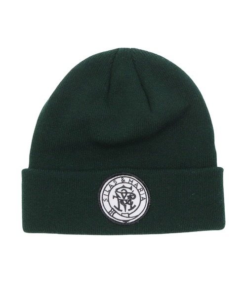 SILAS（サイラス）の「CREST BEANIE（ニットキャップ/ビーニー・メンズ・グリーン/ブラック・ONE SIZE）」の5枚目の写真