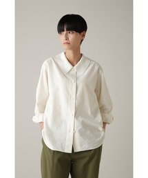 リネン100%✨マーガレットハウエル シャツ ブラウス ゆったり 襟付き シルク 美品マーガレットハウエル リネン シャツ ブラウス サイズII