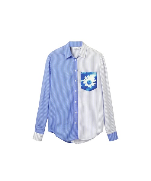 デジグアルDesigualシャツブラウス【新品未使用】 セール】パッチワーク シャツ（シャツ/ブラウス）｜Desigual