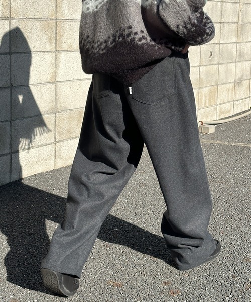 Perushu（ペルーシュ）の「レオパードパッチワークストレートパンツ（その他パンツ・メンズ・チャコールグレー/ダークブラウン・MEDIUM/SMALL/LARGE）」の15枚目の写真