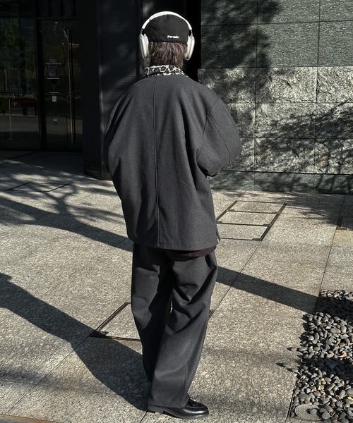 Perushu（ペルーシュ）の「レオパードパッチワークストレートパンツ（その他パンツ・メンズ・チャコールグレー/ダークブラウン・MEDIUM/SMALL/LARGE）」の12枚目の写真