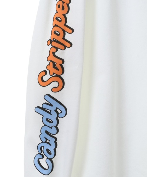 Candy Stripper（キャンディストリッパー）の「【nsn×Candy Stripper】SNEAKERS CAR スウェット（スウェット・レディース・オフホワイト/ブラック・2）」の7枚目の写真