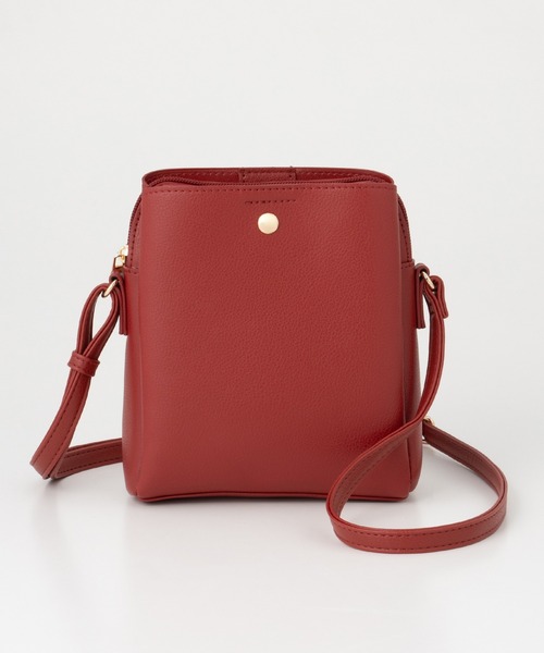 軽量両あおりショルダーミニバッグ（ショルダーバッグ）｜Honeys