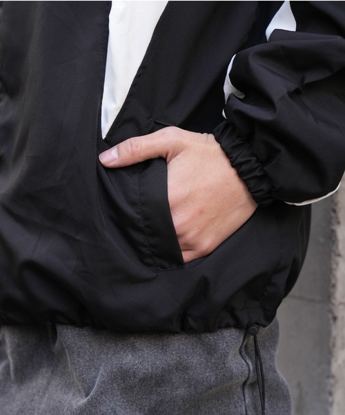 セール】韓国風 ナイロン バイカー ジャケット（ブルゾン）｜Good