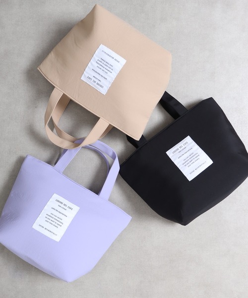 FUNALIVE(ファンアライブ)の「chepeli 保冷ランチBAG(トートバッグ・レディース・ブラック/グレー/ブルー/ベージュ/パープル/イエロー・FREE)」の11枚目の写真