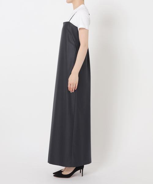 AP STUDIO（エーピーストゥディオ）の「TW ツイルキャミワンピース（ワンピース・レディース・ネイビー・38/36）」の18枚目の写真