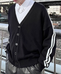 Figments | サイドラインカーディガン(カーディガン/ボレロ)